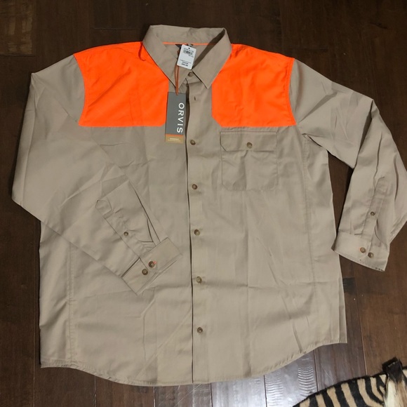 NWT Orvis Hunting Shirt Men’s L - Picture 1 of 3